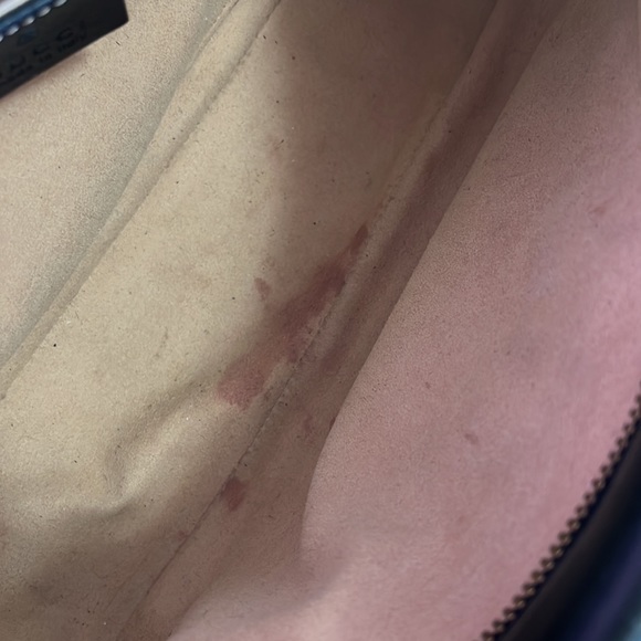 Authentic Gucci GG Marmont Small Shoulder Bag, Calf Leather cross body bag - Picture 6 of 7